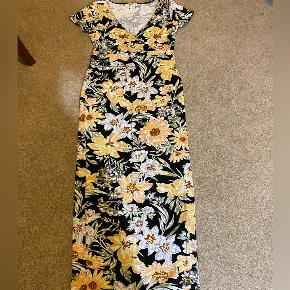 Billabong fitted midi dress